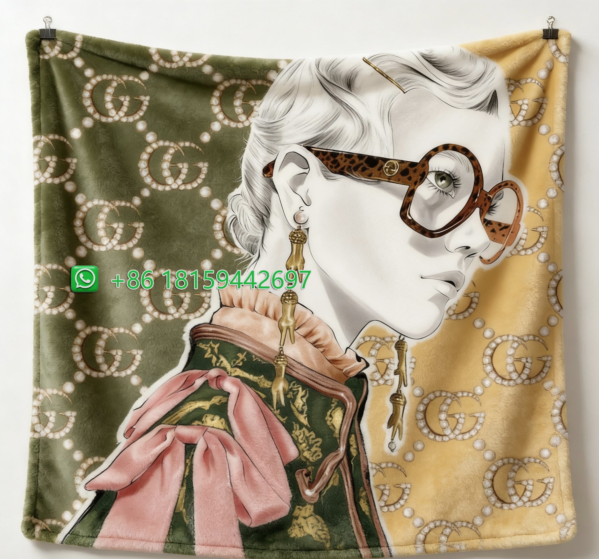 Gucci Throw Blankets
